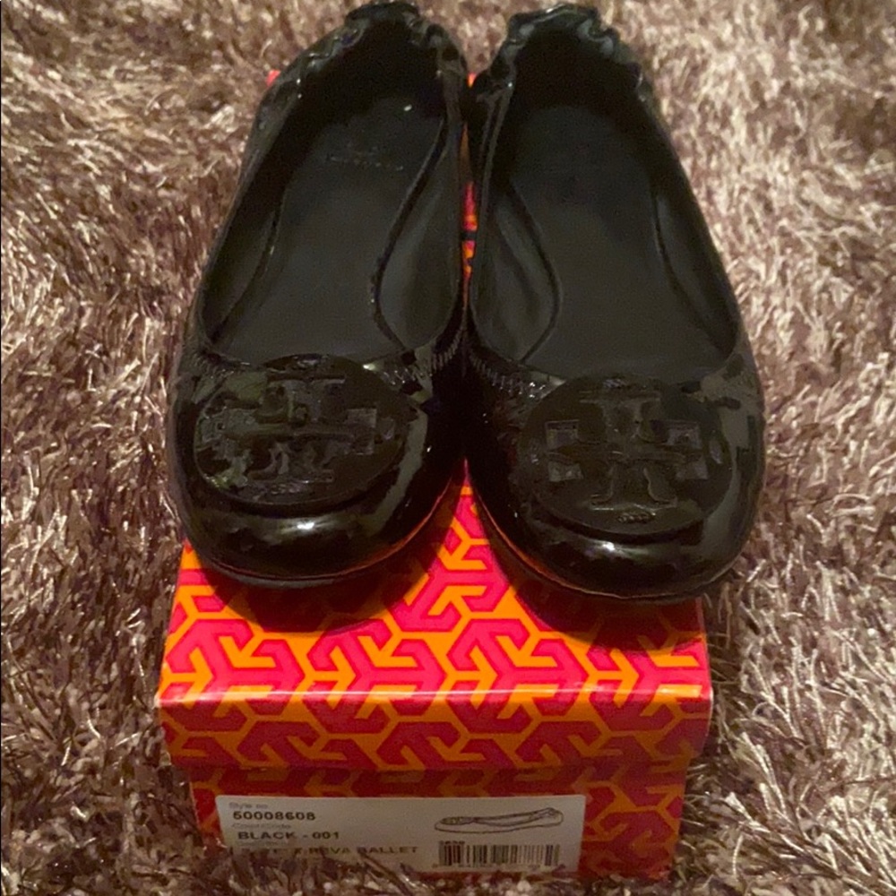 Black patent Reva ballet | size 9